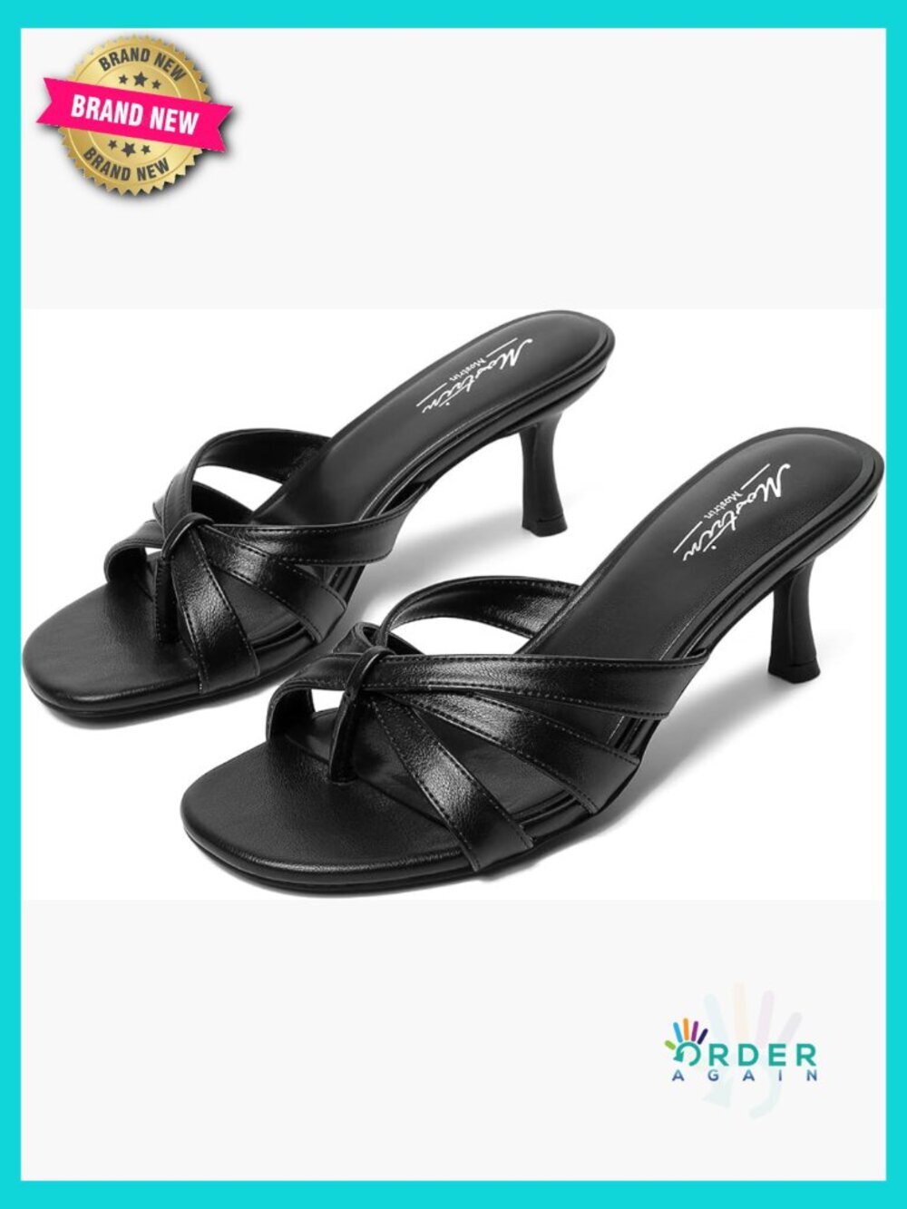 Kitten Heels Pointed Toe Vintage Mules Stiletto Slip On Backless Sandals Party
